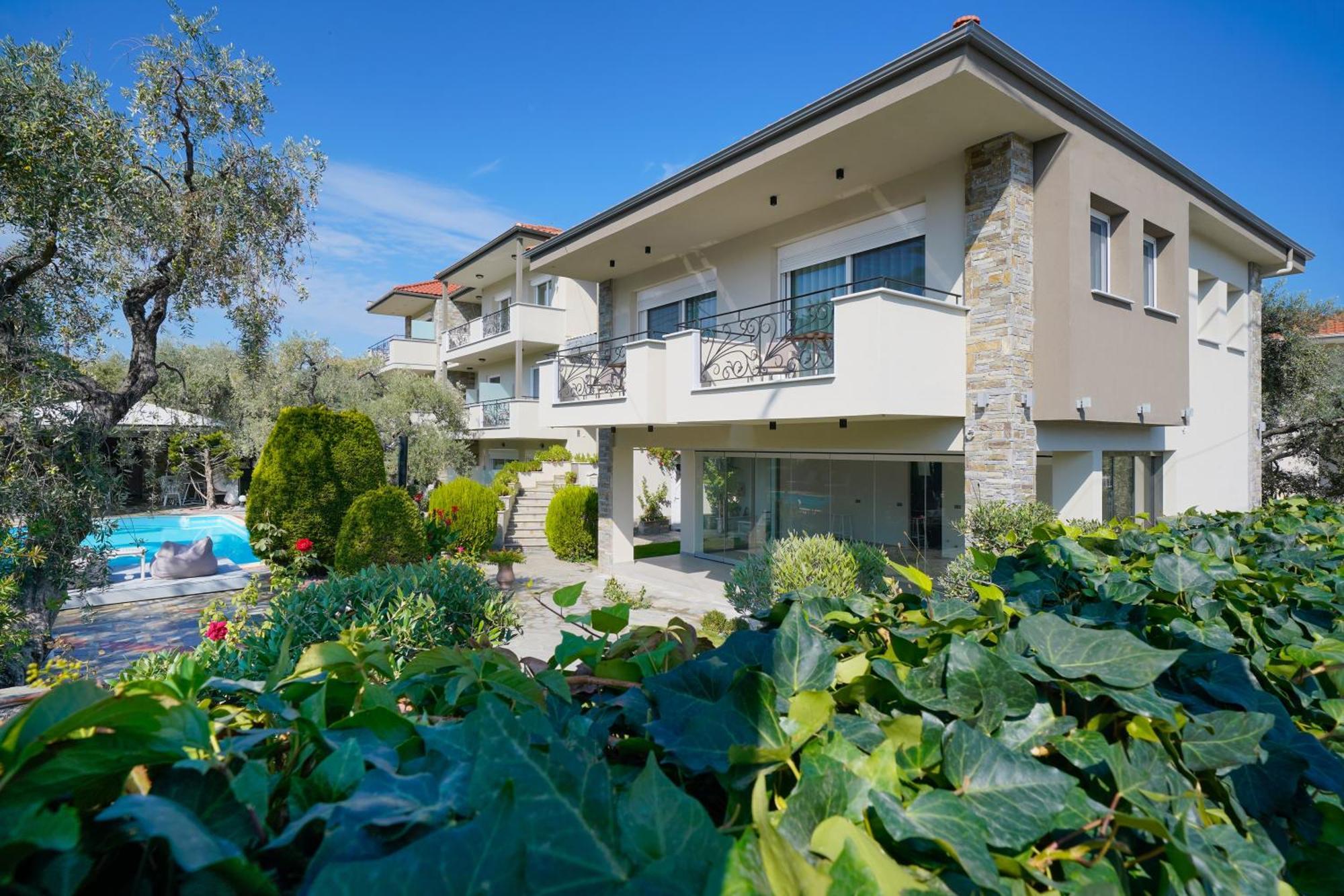 Luxury Villa Fotini ลีเมนาส ภายนอก รูปภาพ