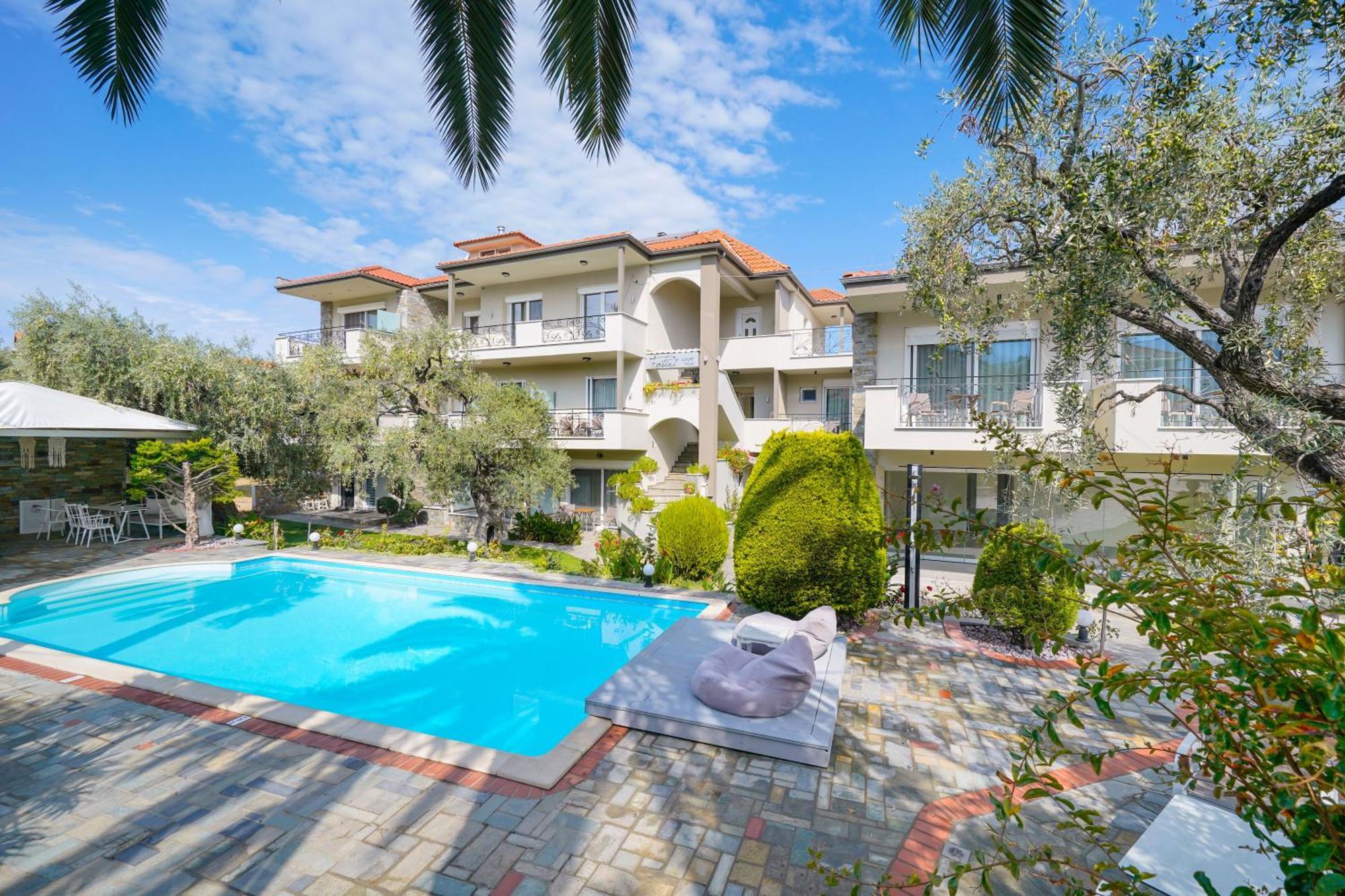 Luxury Villa Fotini ลีเมนาส ภายนอก รูปภาพ