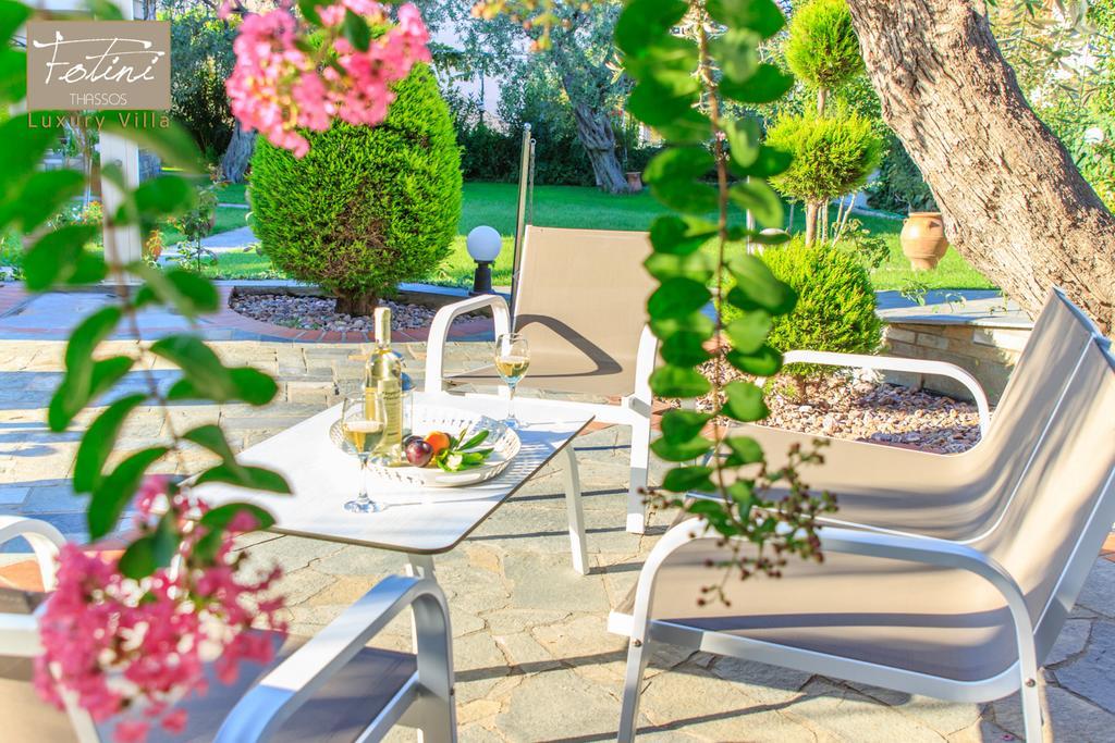 Luxury Villa Fotini ลีเมนาส ภายนอก รูปภาพ